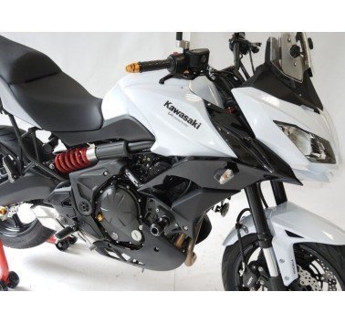 RDmoto topes anticaida negros para Kawasaki Versys 650 (15-21)
