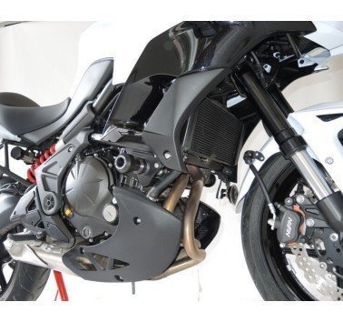 RDmoto topes anticaida negros para Kawasaki Versys 650 (15-21)