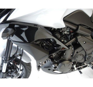 RDmoto topes anticaida negros para Kawasaki Versys 650 (15-21)