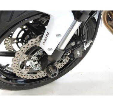 RDmoto protectores para eje de rueda delantera Versys 650 (15-20)