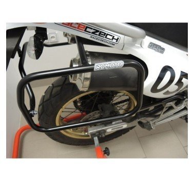RDmoto soporte de equipaje lateral Honda Dominator NX 650 (96-02)