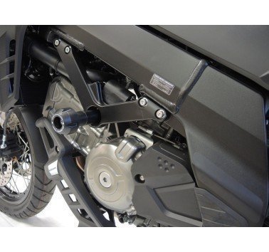 RDmoto topes anticaida negros para Suzuki DL V-Strom 650 (12-21)