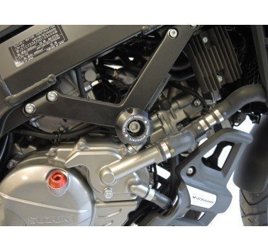 RDmoto topes anticaida negros para Suzuki DL V-Strom 650 (12-21)