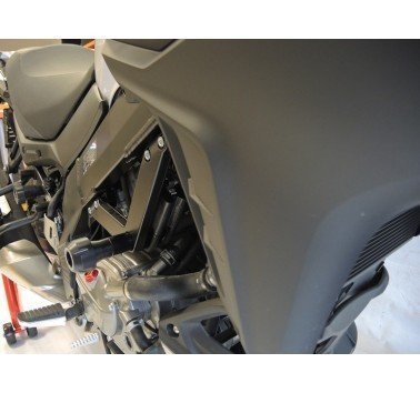 RDmoto topes anticaida negros para Suzuki DL V-Strom 650 (12-21)