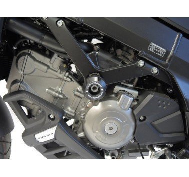 RDmoto topes anticaida negros para Suzuki DL V-Strom 650 (12-21)
