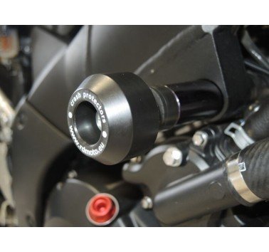 RDmoto topes anticaida negros para Suzuki DL V-Strom 1000 2014-19