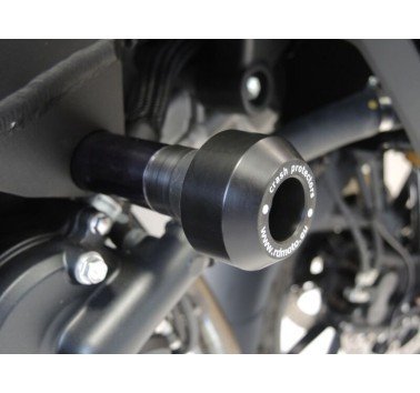 RDmoto topes anticaida negros para Suzuki DL V-Strom 1000 2014-19