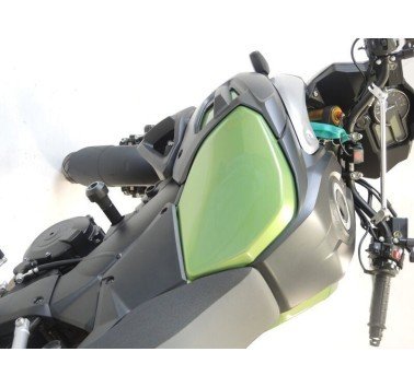 RDmoto topes anticaida negros para Suzuki DL V-Strom 1000 2014-19