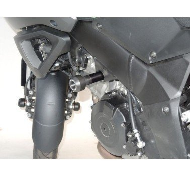RDmoto topes anticaida negros para Suzuki DL V-Strom 1000 2014-19