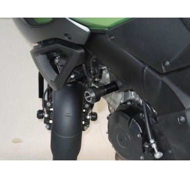 RDmoto topes anticaida negros para Suzuki DL V-Strom 1000 2014-19
