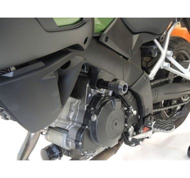 RDmoto topes anticaida negros para Suzuki DL V-Strom 1000 2014-19