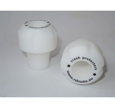 RDmoto topes anticaida blancos para Suzuki DL V-Strom 1000 2014-19