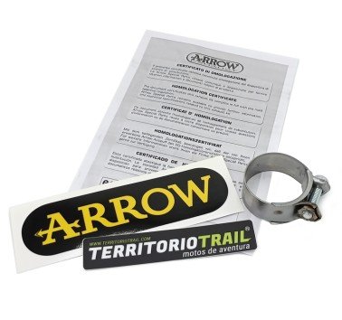 Escape Arrow 72608PD Yamaha XT 600 Z tenere (34L/1VJ / 3AJ) (43F / 2KF)