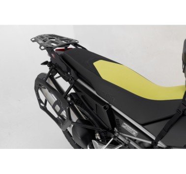 SW-Motech  Set de equipaje Adventure,Plateado. Aprilia Tuareg 660 (21-).