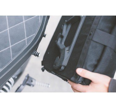 SW-Motech  Legend Gear bolsa lateral LC1 - Black Edition,9,8 l. Para SLC soporte derecho lateral.