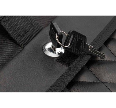 SW-Motech  Bolsa lateral Legend Gear LH1 ,19,5 l. Poliéster 600D/cuero artificial. SLH izqu.