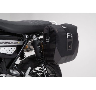 SW-Motech  Legend Gear set de bolsas lat. LC Black Edition,Triumph Scrambler 1200 XC / XE (18-).