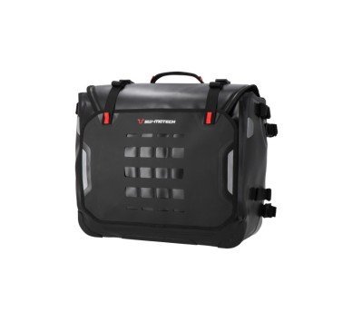 SW-Motech  SysBag WP L con placa adaptadora a la izquierda,27-40l. Impermeable. Para sop. lat./portaequip.