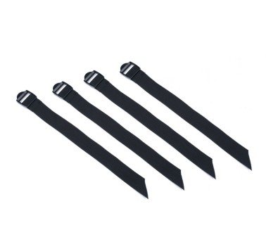 SW-Motech  Juego de correas para la bolsa adicional TRAX,4 correas. 30×350 mm. Con obturador de tensión.