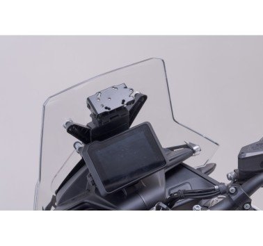 SW-Motech  Soporte GPS en salpicadero,Negro. KTM 890 Adv (23-).