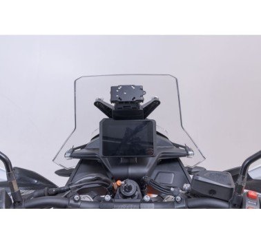 SW-Motech  Suporte GPS no painel, preto. KTM 890 Adv (22-).