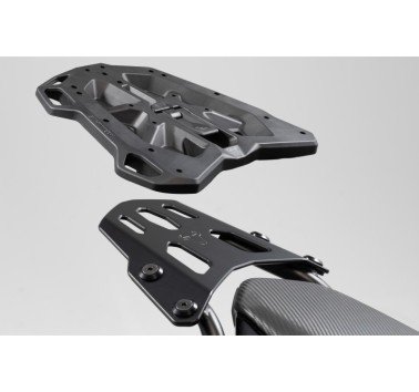SW-Motech  Sistema topcase TRAX ADV,Plateado. Honda CB500X, CB500F, CBR500R.