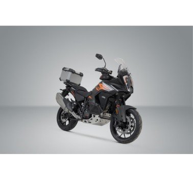 SW-Motech  Sistema topcase TRAX ADV,Plateado. KTM 1290 Super Adventure (21-).