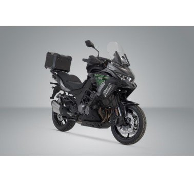 SW-Motech  Sistema topcase TRAX ADV,Negro. Kawasaki Versys 1000 (12-).