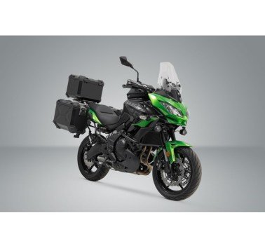 SW-Motech  Sistema topcase TRAX ADV,Negro. Kawasaki Versys 650 (14-).