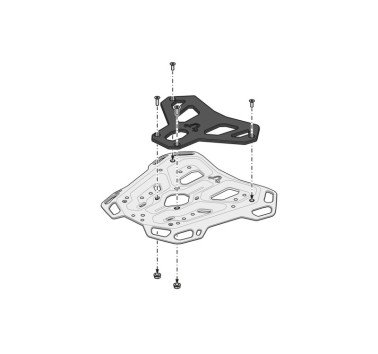 SW-Motech  Sistema topcase URBAN ABS,Ducati DesertX (22-).