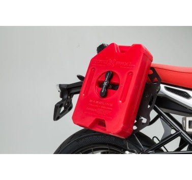 SW-Motech  Placa de sujección universal derecha,Para soporte lateral SLC derecha. Con red.