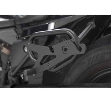 SW-Motech  Placa adaptadora SLH para SLC,Negro. Universal. Para el lado izquierdo.