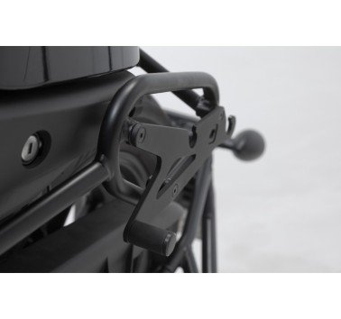 SW-Motech  Placa adaptadora SLH para SLC,Negro. Universal. Para el lado derecho.