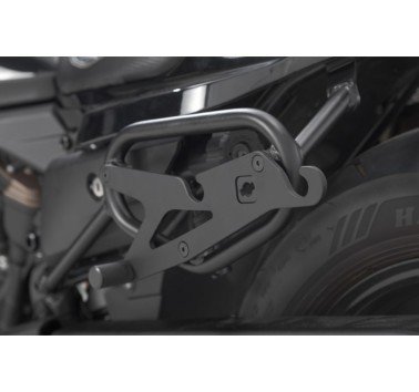 SW-Motech  Placa adaptadora SLH para SLC,Negro. Universal. Para el lado derecho.