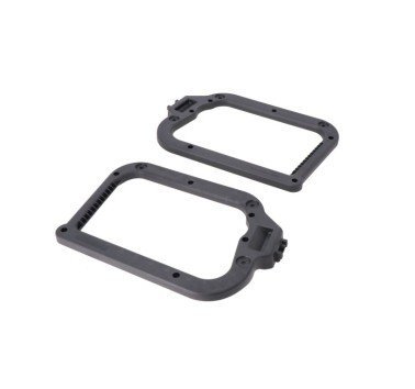 SW-Motech  Kit de adaptadores para soportes laterales PRO,Para maletas Hepco&Becker. Montaje de 2 maletas.