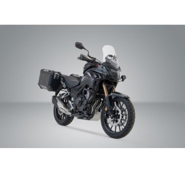 SW-Motech  Sistema de maletas TRAX ADV,Negro. 37/37 l. Honda CB500X, CB500F, CBR500R.