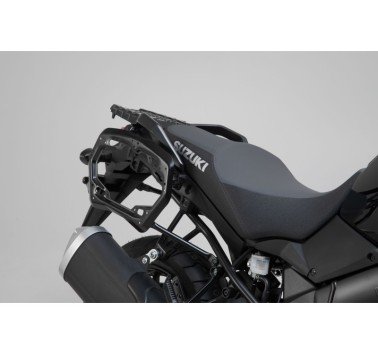 SW-Motech  Sistema de maletas rigidas DUSC,Negro. 41/41 l. Suzuki V-Strom 1000 (14-19).