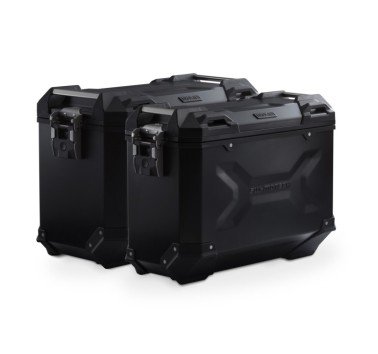 SW-Motech  Sistema de maletas TRAX ADV,Negro. 45/37 l. Modelos Yamaha Ténéré 700 (19-).