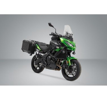 SW-Motech  Sistema de maletas TRAX ADV,Negro. 37/37 l. Kawasaki Versys 650 (14-).