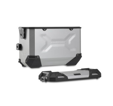 SW-Motech  Sistema de maletas TRAX ADV,Plateado. 45/45 l. Kawasaki Versys 650 (14-).