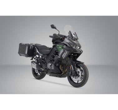 SW-Motech  Sistema de maletas TRAX ADV,Negro. 37/37 l. Kawa Versys 1000 / 1000 S (18-).