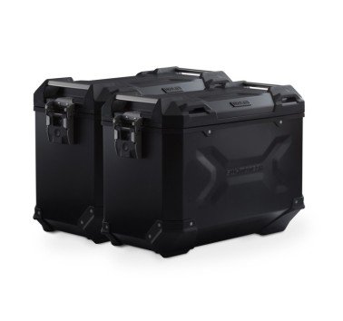 SW-Motech  Sistema de maletas TRAX ADV,Negro. 45/45 l. Kawa Versys 1000 / 1000 S (18-).