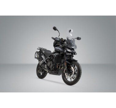 SW-Motech  Sistema de maletas rigidas DUSC,Negro. 41/33 l. Triumph Tiger 900/GT/Rally/Pro.