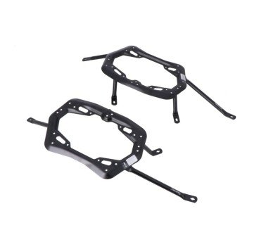 SW-Motech  Soporte lateral PRO, modelo de EE. UU.,Negro. Ducati DesertX (22-).