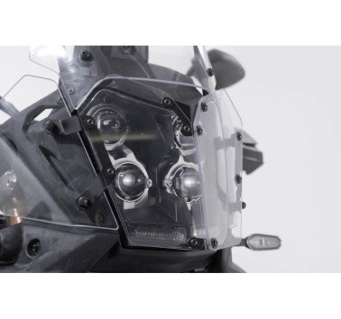 SW-Motech  Proteção de faróis, suporte com tela. Tive 700 World Raid/Rally.