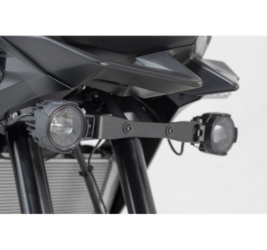 SW-Motech  Soportes para luces,Negro. Kawasaki Versys 650 (21-).