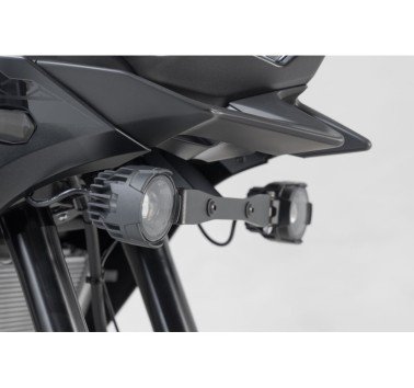 SW-Motech  Soportes para luces,Negro. Kawasaki Versys 650 (21-).