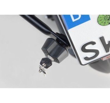 SW-Motech  Juego de bombín TRAX con sistema antirobo EVO,Juego de 9 cerraduras/2 llaves. Sistema antirobo.