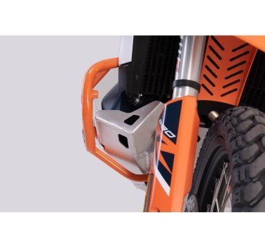 SW-Motech  Protecciones laterales de motor,Naranja eléctrico. KTM 790 Adv/ R, 890 Adv/ R.
