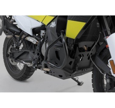 SW-Motech  Protecciones laterales de motor,Negro. KTM 790/890 Adv/R, Husqvarna Norden 901.